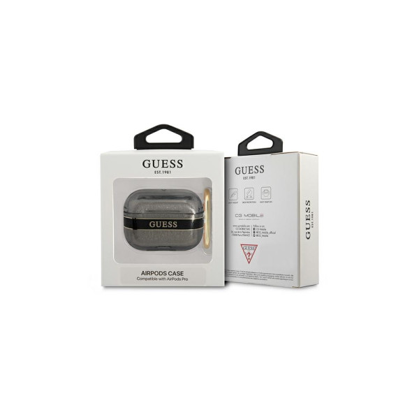 GUESS Futrola za slušalice AirPods Pro Black Cord slika 3