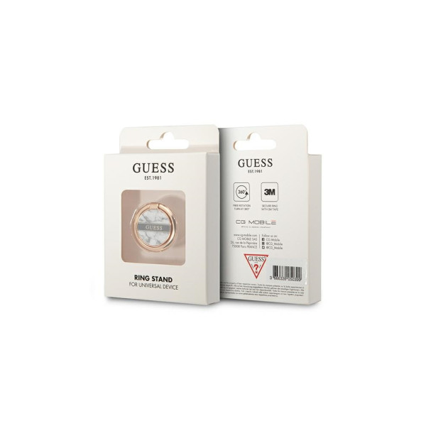 GUESS stand ring White Marble slika 3