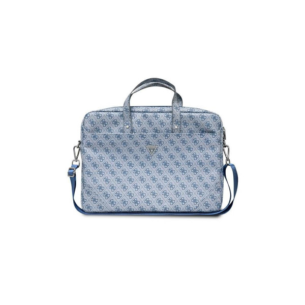 GUESS torba za laptop 15/16'' Blue Saffiano Hot Stamp Logo slika 1