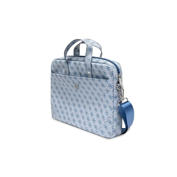 GUESS torba za laptop 15/16'' Blue Saffiano Hot Stamp Logo slika 3