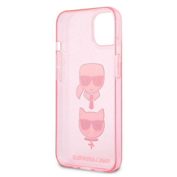 Karl Lagerfeld Futrola za iPhone 14 Pink Karl Head slika 4