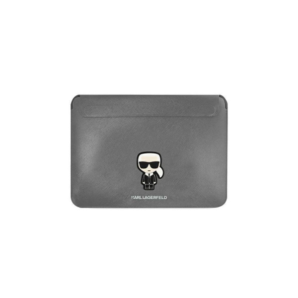 Karl Lagerfeld navlaka za laptop od 16” Silver Saffiano Iconic slika 2