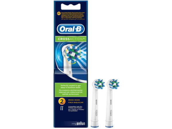 Oral-B Refill EB50 RB 2ct CrossAction slika 1