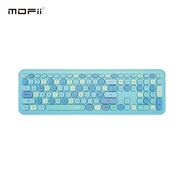 MOFII WL RETRO set tastatura i miš u PLAVOJ boji slika 3