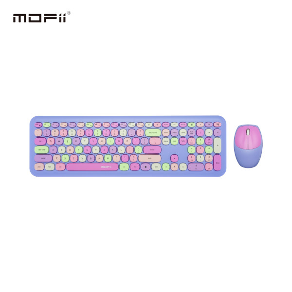 MOFII WL RETRO set tastatura i miš u LjUBIČASTOJ boji slika 1