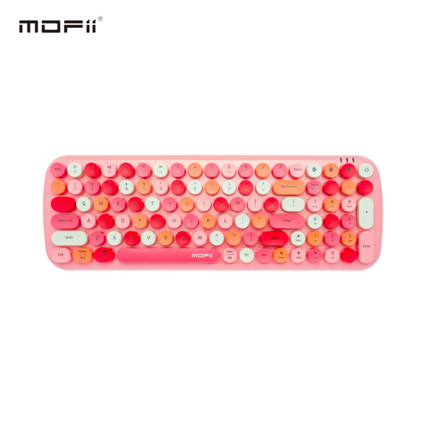 MOFII BT WL RETRO tastatura u PINK boji slika 1