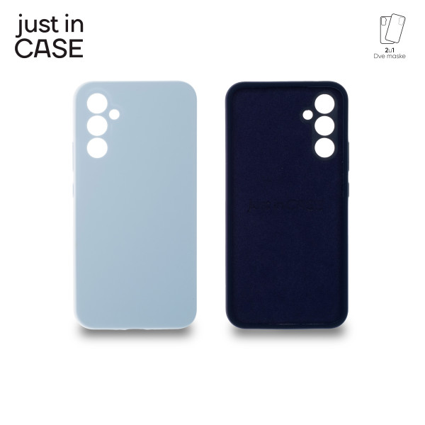 2u1 Extra case MIX PLUS paket PLAVI za Samsung A34 5G slika 4