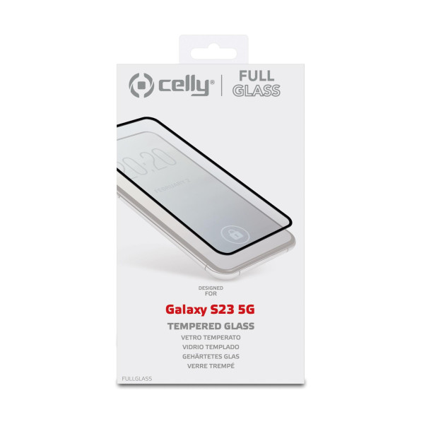 CELLY Zaštitno staklo FULLGLASS za Samsung S23 5G slika 4