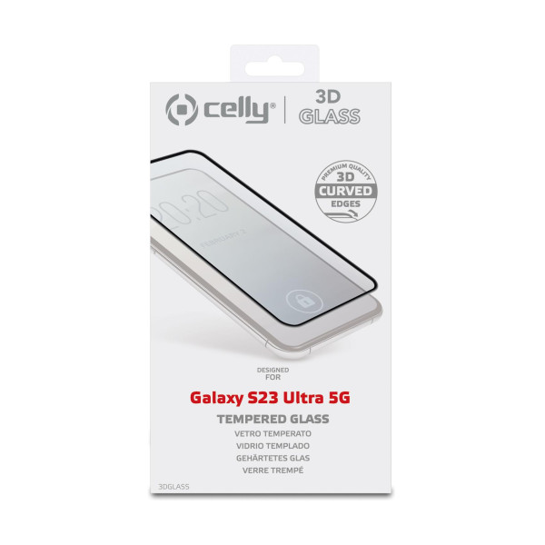 CELLY Zaštitno staklo 3D za Samsung S23 Ultra 5G slika 4