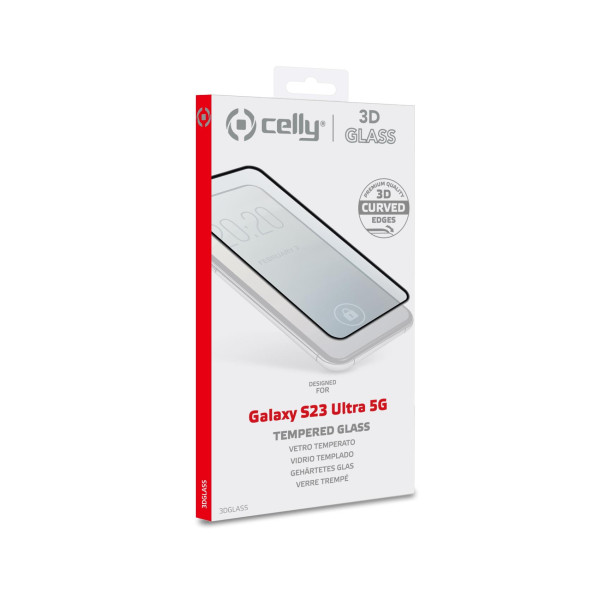 CELLY Zaštitno staklo 3D za Samsung S23 Ultra 5G slika 3