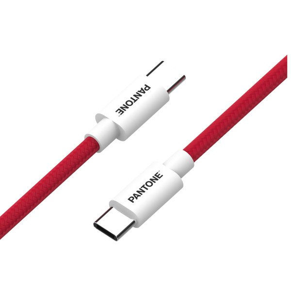 PANTONE kabl USBC-USBC u CRVENOJ boji slika 1