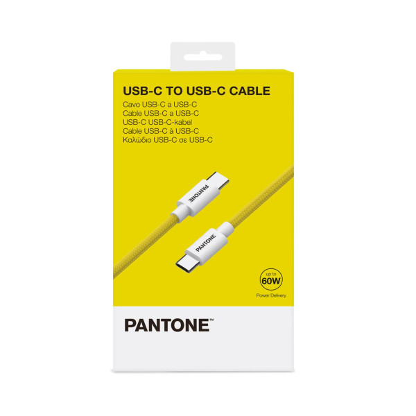 PANTONE kabl USBC-USBC u ŽUTOJ boji slika 4