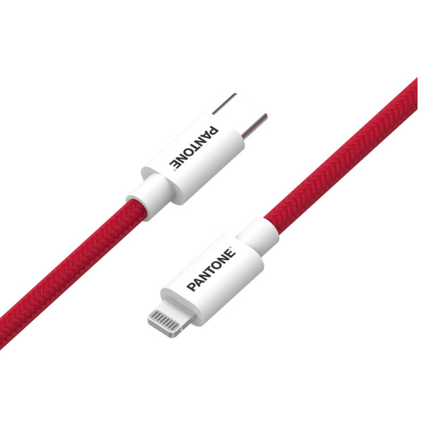 PANTONE kabl USBC-LIGHT u CRVENOJ boji slika 1