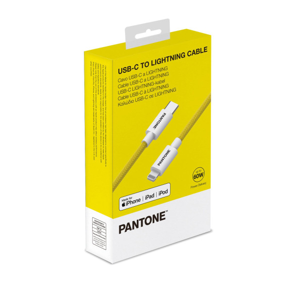 PANTONE kabl USBC-LIGHT u ŽUTOJ boji slika 3