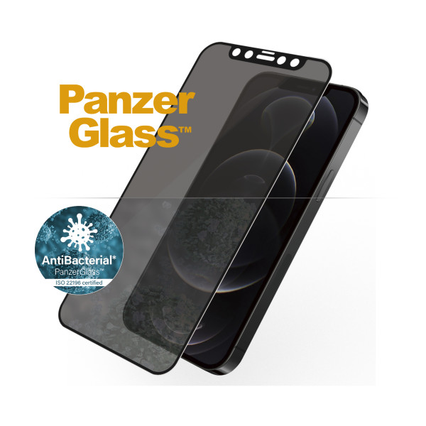 PanzerGlass zaštitno staklo Case Friendly Privacy AB za iPhone 12/12 Pro slika 3
