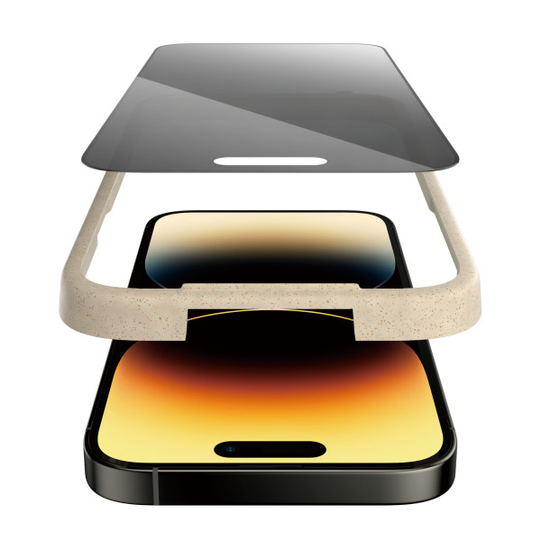 PanzerGlass zaštitno staklo UWF Privacy AB w. Applicator za iPhone 14 Pro slika 3