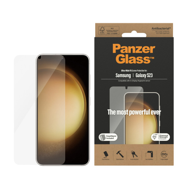 PanzerGlass zaštitno staklo UWF AB za Samsung Galaxy S23 slika 4