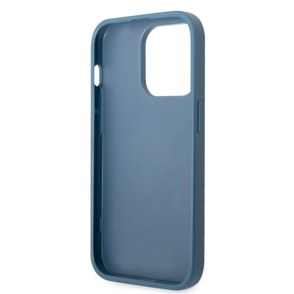 GUESS Futrola za iPhone 14 Pro Max PU 4G BIG METAL LOGO BLUE slika 4