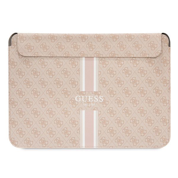 GUESS navlaka za laptop od 16'' 4G STRIPES PINK slika 1