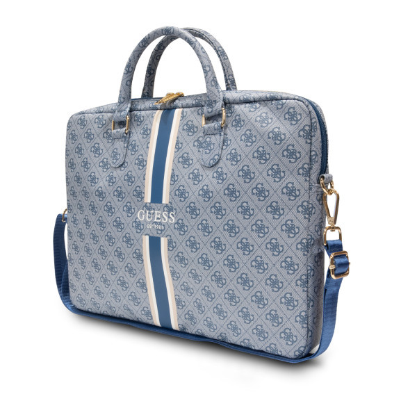 GUESS torba za laptop od 16'' 4G STRIPES BLUE slika 3