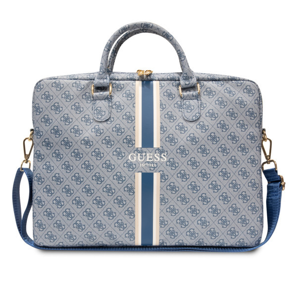 GUESS torba za laptop od 16'' 4G STRIPES BLUE slika 1