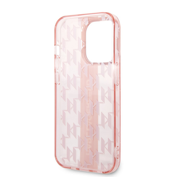 Karl Lagerfeld Futrola za iPhone 14 Pro Max MONO VERTICAL STRIPE PINK slika 4