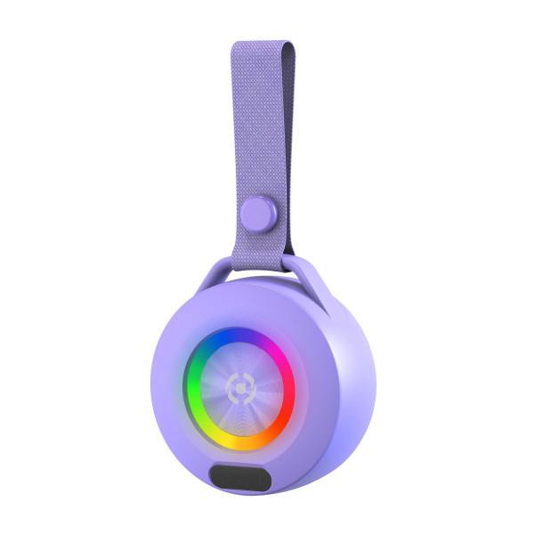 CELLY LIGHTBEAT wireless  prenosivi bluetooth zvučnik u LjUBIČASTOJ boji slika 1