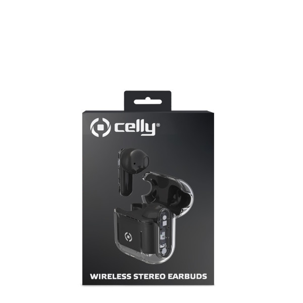 CELLY SHEER True Wireless bluetooth slušalice u CRNOJ boji slika 3