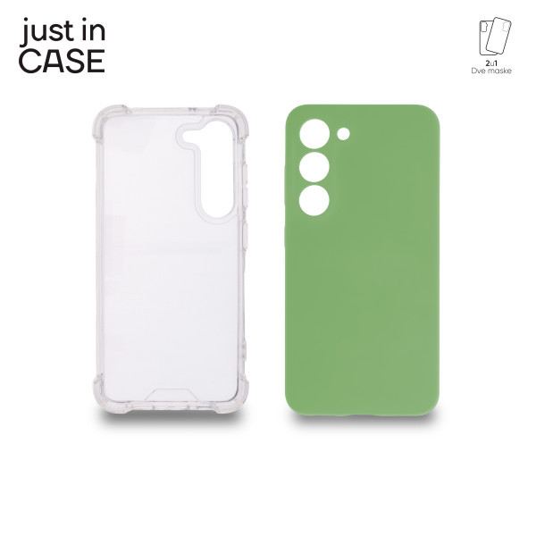 2u1 Extra case MIX paket ZELENI za S23