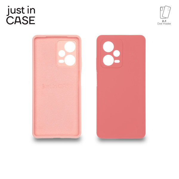 2u1 Extra case MIX PLUS paket maski za telefon PINK za Redmi Note 12 Pro Plus