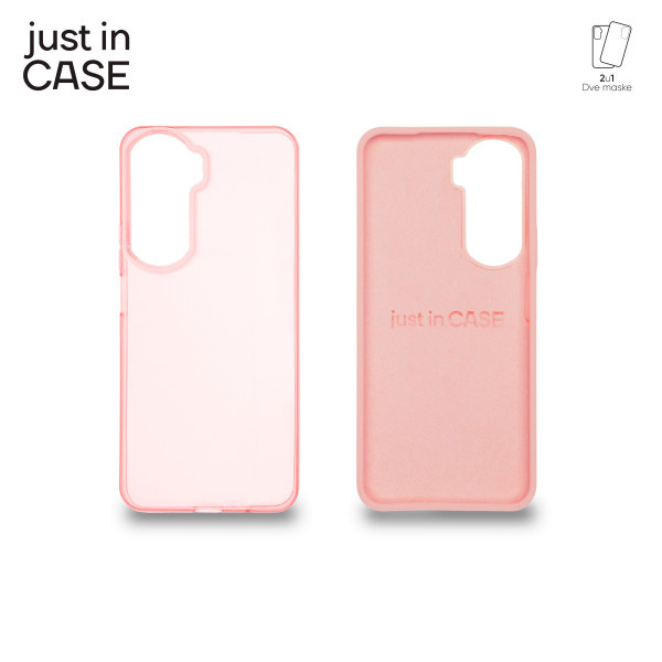 2u1 Extra case MIX paket PINK za Honor 90 Lite slika 4