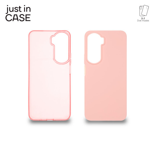 2u1 Extra case MIX paket PINK za Honor 90 Lite slika 1