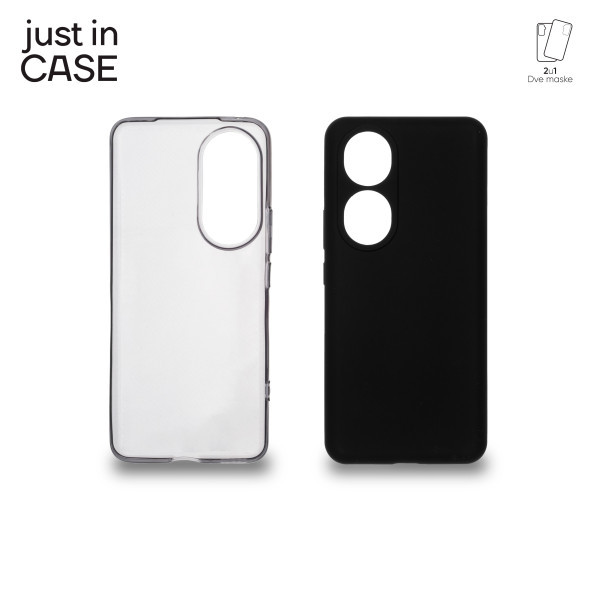 2u1 Extra case MIX paket CRNI za Honor 90