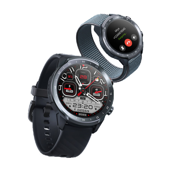 Mibro A2 pametan sat (smart watch) u CRNOJ boji slika 3