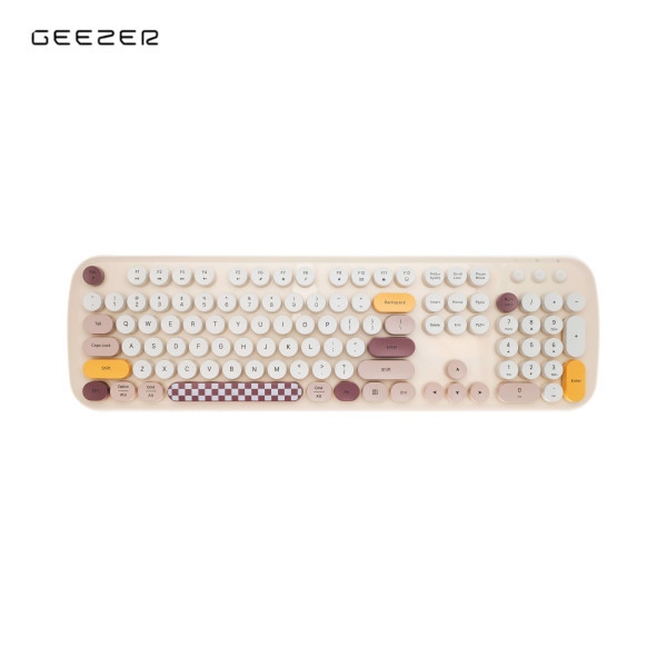 GEEZER WL ZERO set tastatura i miš u OFF WHITE boji slika 4