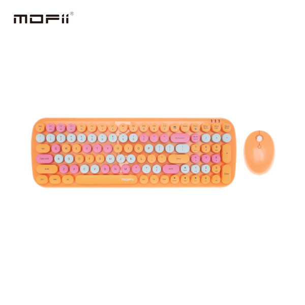 MOFII WL CANDY set tastatura i miš u NARANDžASTOJ boji slika 2