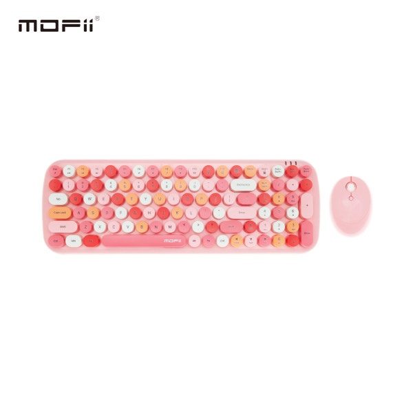 MOFII WL CANDY set tastatura i miš u PINK boji slika 2