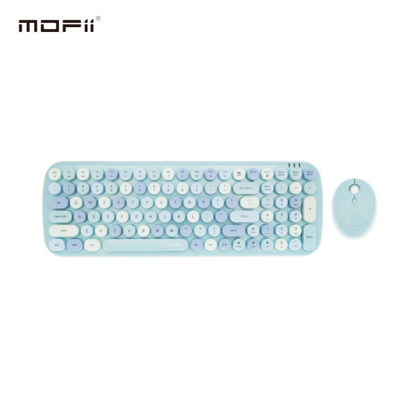 MOFII WL CANDY set tastatura i miš u PLAVOJ boji slika 1