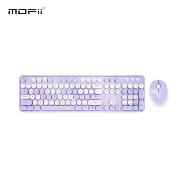 MOFII WL SWEET RETRO set tastatura i miš u LjUBIČASTOJ boji slika 2