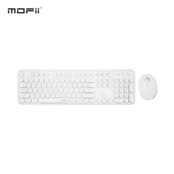 MOFII WL SWEET RETRO set tastatura i miš u OFF WHITE boji slika 1