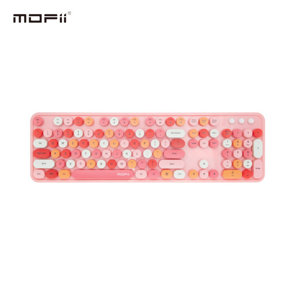 MOFII WL SWEET RETRO set tastatura i miš u PINK boji slika 5