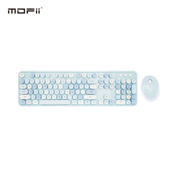 MOFII WL SWEET RETRO set tastatura i miš u PLAVOJ boji slika 2