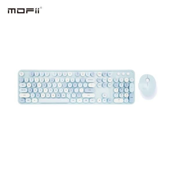 MOFII WL SWEET RETRO set tastatura i miš u PLAVOJ boji slika 1