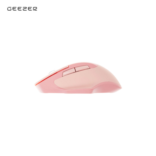 GEEZER optički BT WL miš ergonomskog oblika u PINK boji slika 4