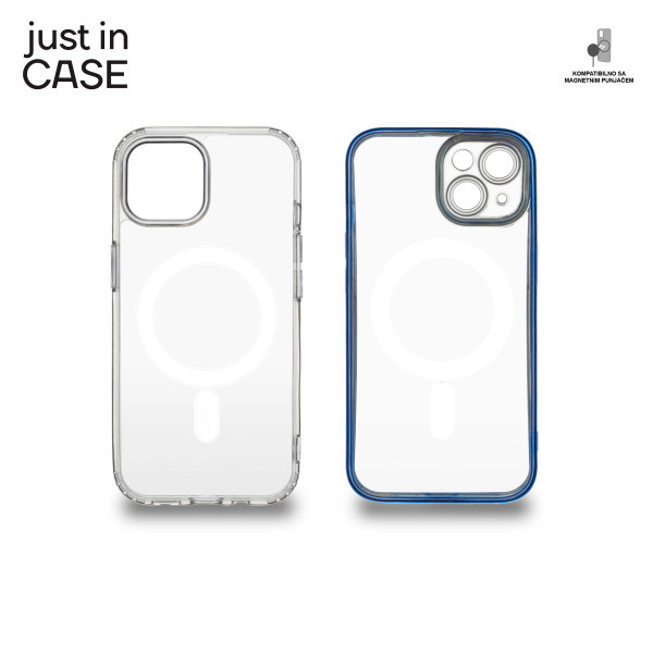 2u1 Extra case MAG MIX paket PLAVI za iPhone 15 slika 3