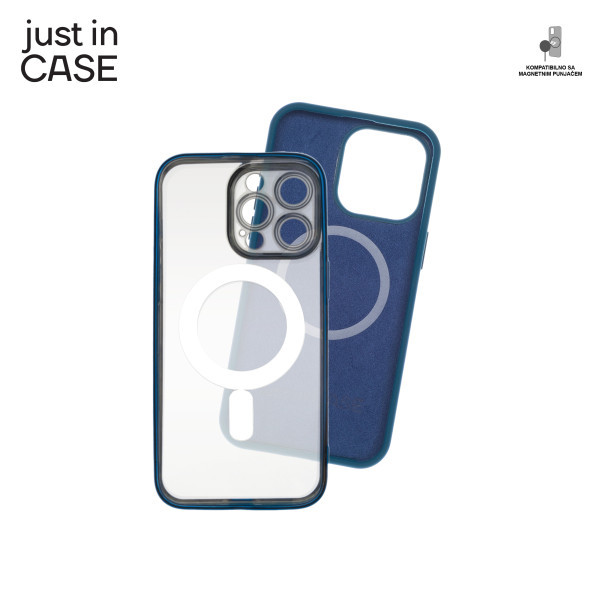 2u1 Extra case MAG MIX PLUS paket PLAVI za iPhone 15 Pro Max slika 4