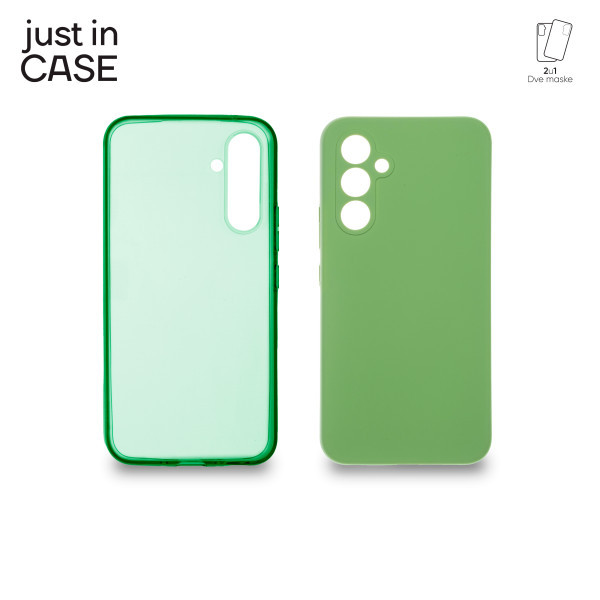 2u1 Extra case MIX paket maski za telefon Samsung A54 5G ZELENI