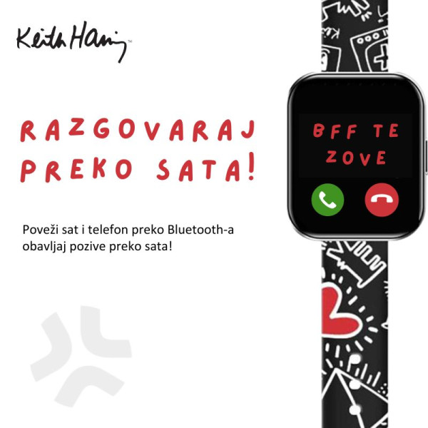 KEITH HARING SMART WATCH - pametni sat slika 1