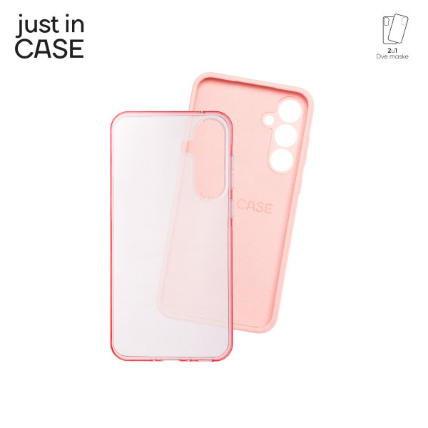 2u1 Extra case MIX paket maski za telefon Samsung Galaxy A35 PINK slika 4