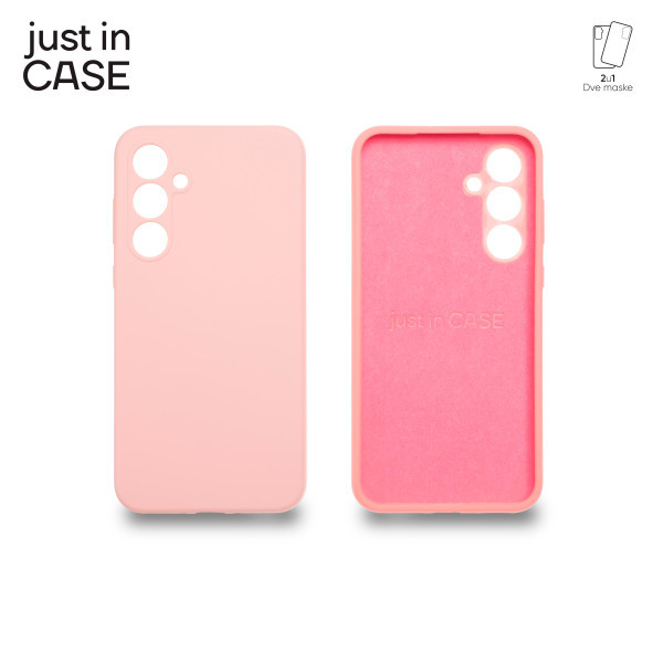 2u1 Extra case MIX PLUS paket maski za telefon Samsung Galaxy A35 PINK slika 3